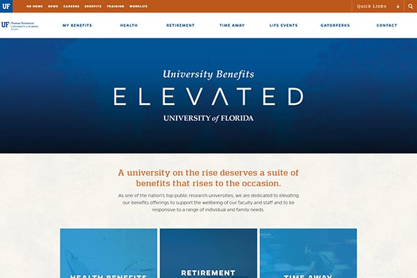 UF Benefits Homepage