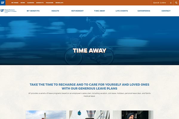 UF Leave Page