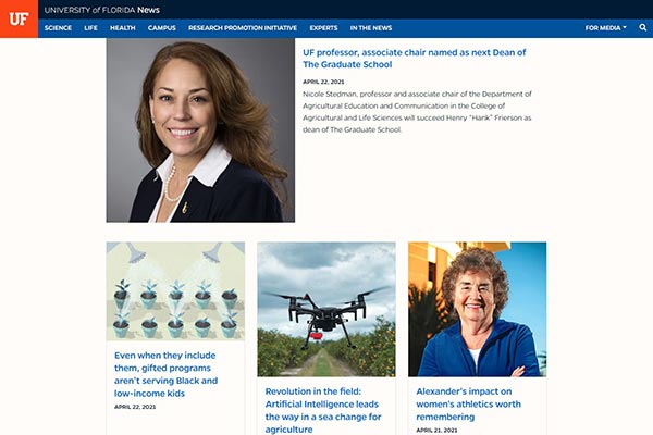 UF News Homepage